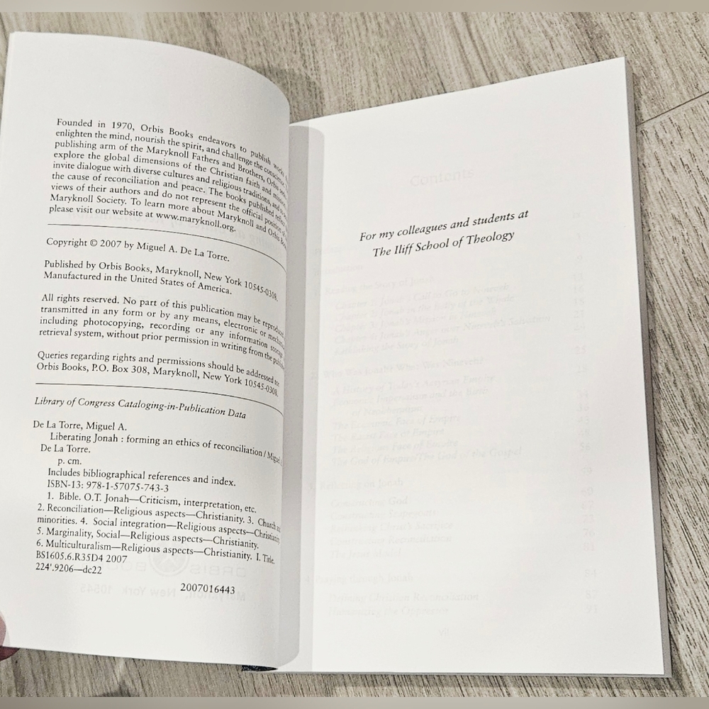 BOGO Liberating Jonah: Forming an Ethics of Reconciliation Book - Picture 5 of 7